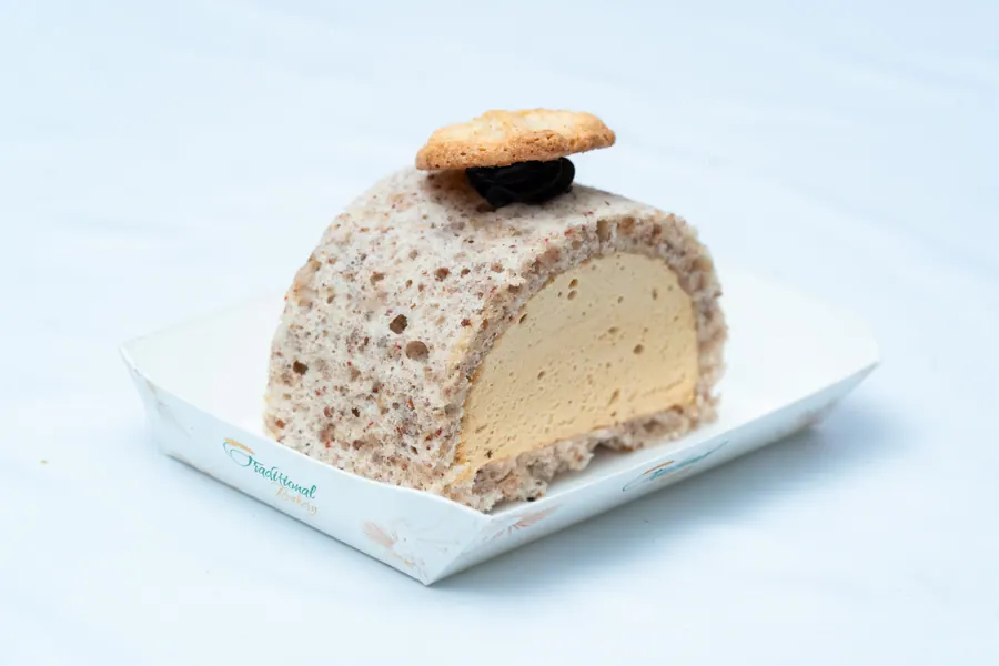 Hazelnut Dome Slice