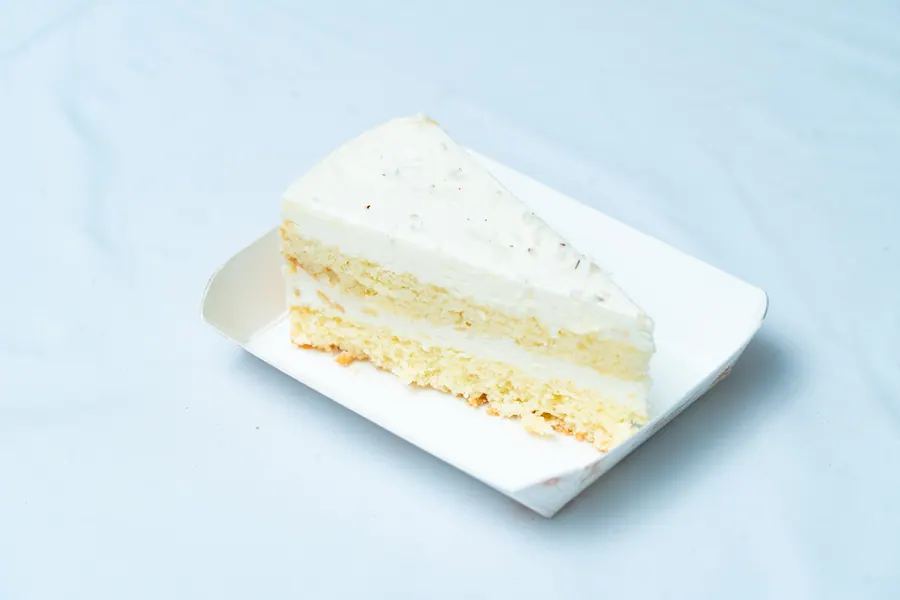 Pina Colada Cheesecake Slice